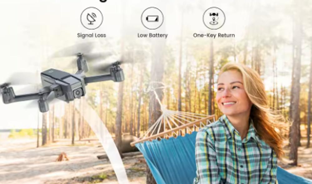 Potensic C0 Single Axis Gimbal 4K GPS Drohnen Professionell